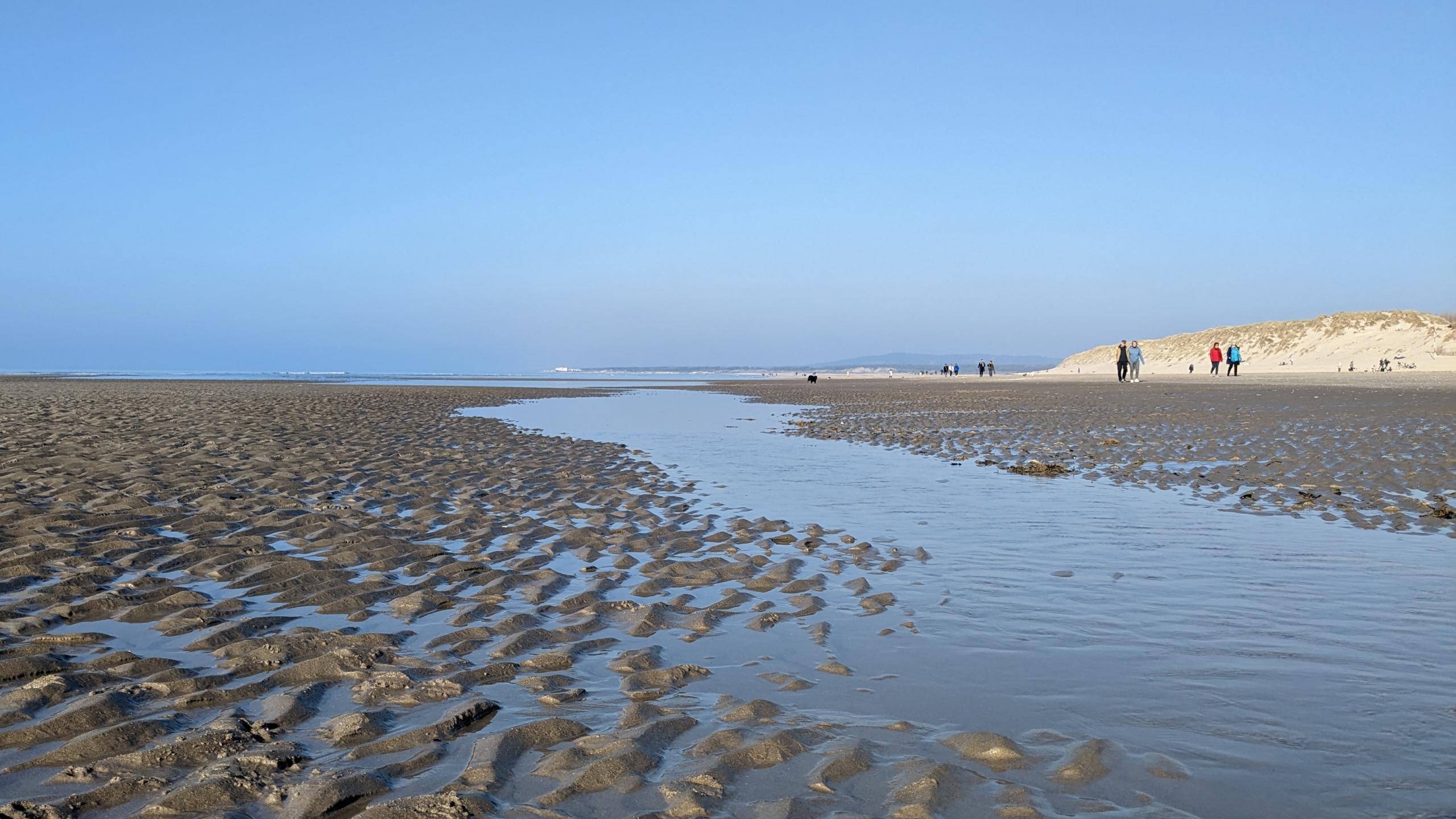 vue sur la baie de la canche - Le Touquet-Paris-Plage